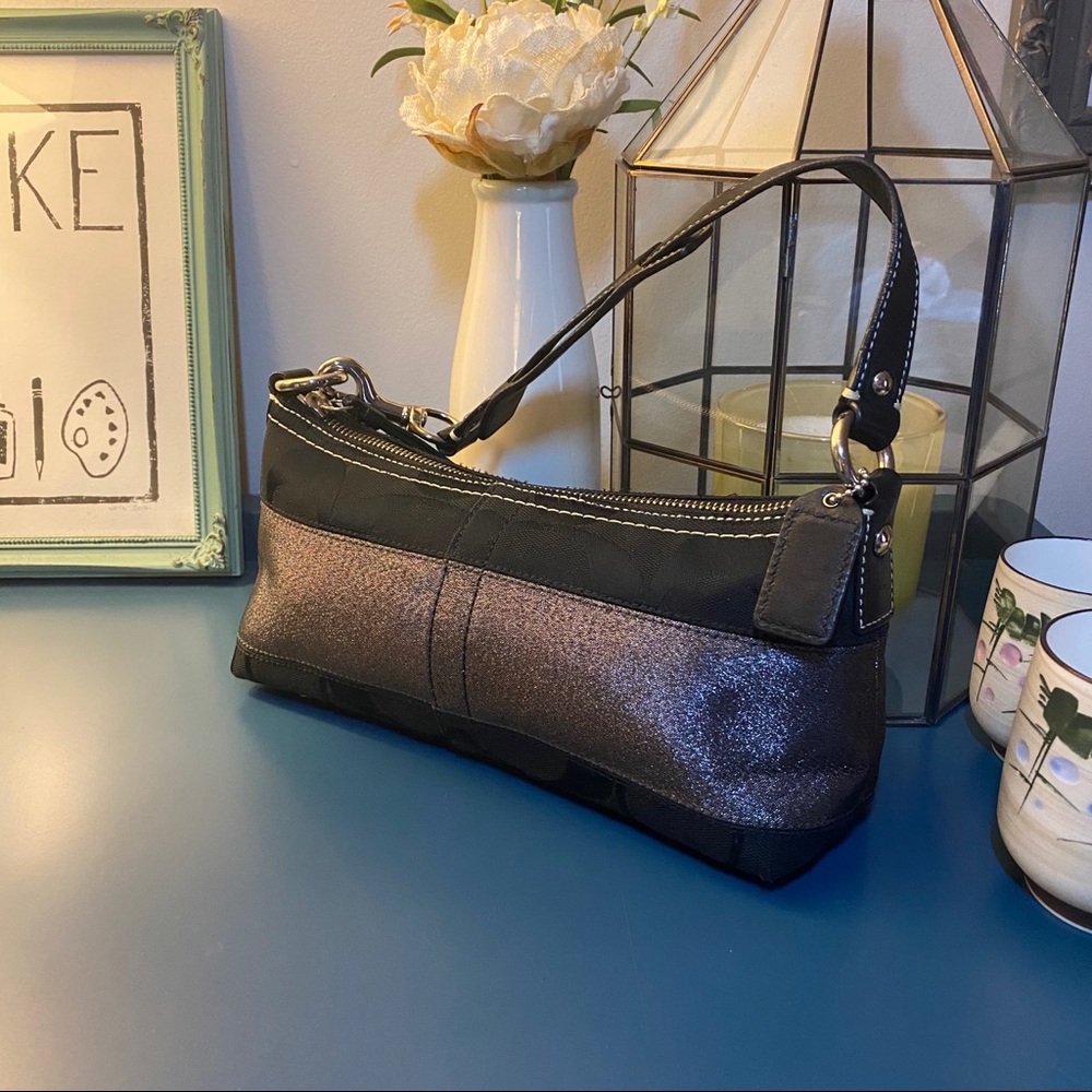 Coach Signature Stripe Small Bag